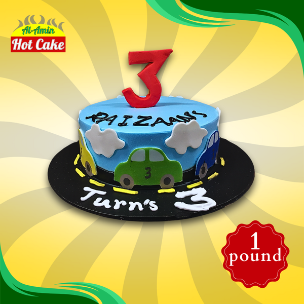 Car Theme Cake