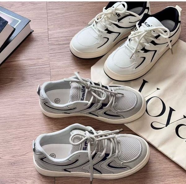 Versatile Casual White Sneakers