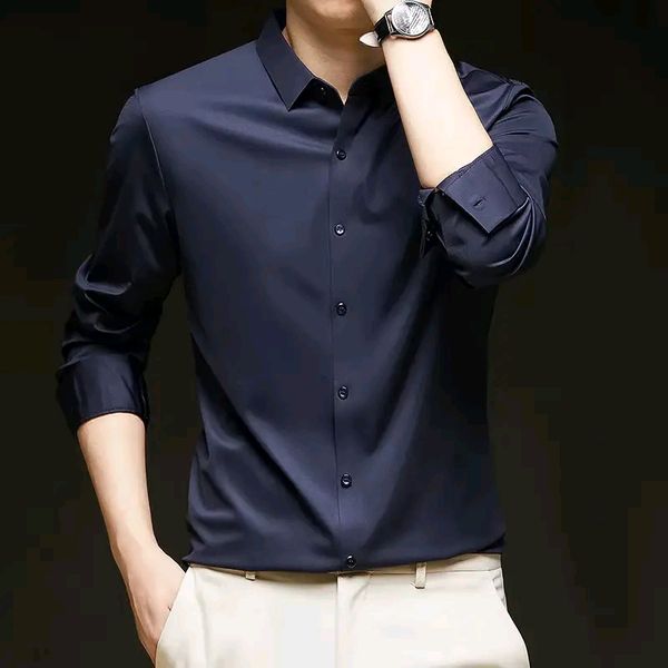 Micro stitch shirt- Nevy (Premium)