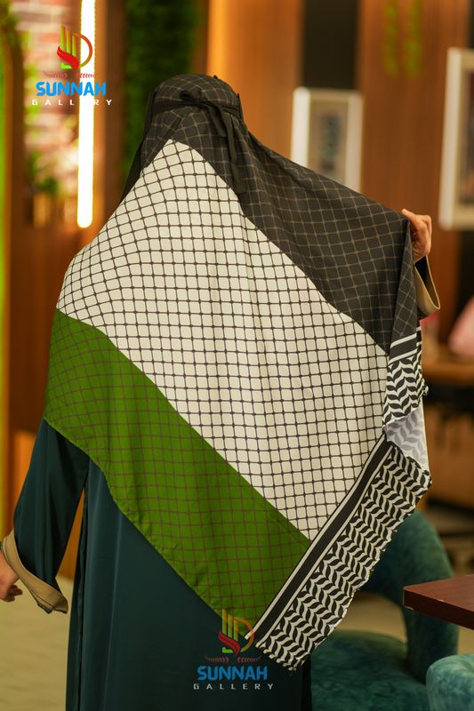 Palestine Keffiyeh Hijab