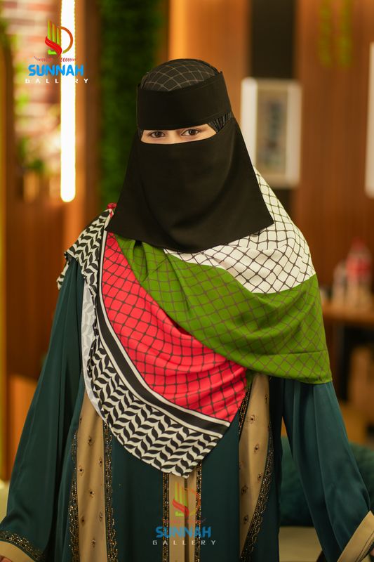 Palestine Keffiyeh Hijab