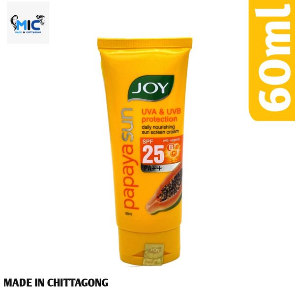 Joy Papaya Sunscreen Cream Spf 25