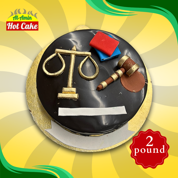 Law theme cake