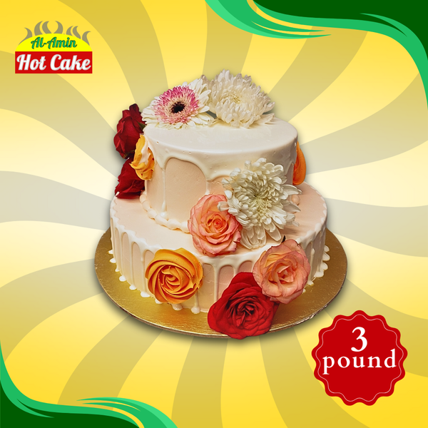 Customize Cake / Flower Theme