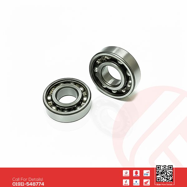 Bearing (Front & Rear wheel-6202, 2 pcs) for Yamaha FZS V1 ,FZS V2, FZS V3, FZS V4, Fazer V1, Fazer V2, R15 V2, R15 V3, R15 V4 & R15M, MT15 V1, MT15 V2 bike.