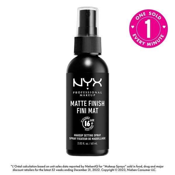 NYX MAKEUP SETTING SPRAY - MATTE Long-Lasting Matte Finish Setting Spray