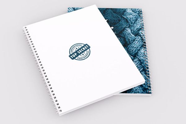 Top Secret - Medium Notepad