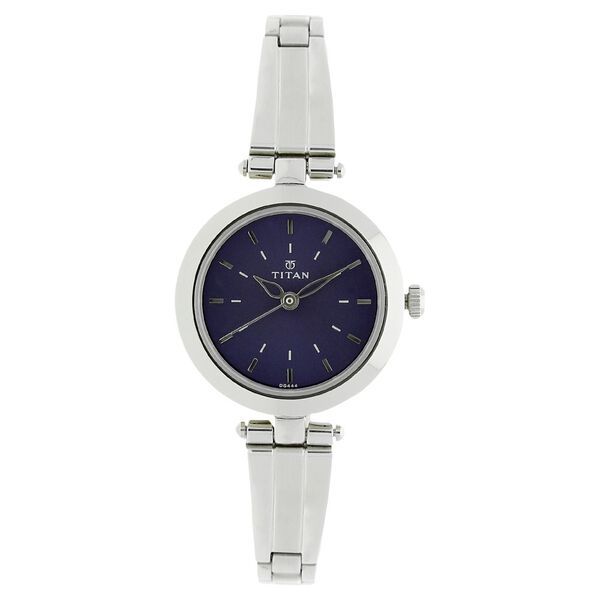 TITAN Women’s Stainless Steel Analog Watch - 2574SM01