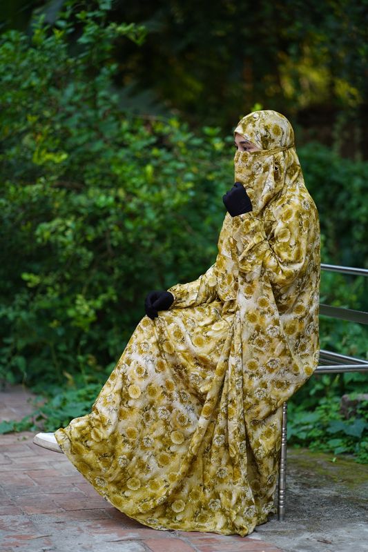 Soft Linen Jilbab