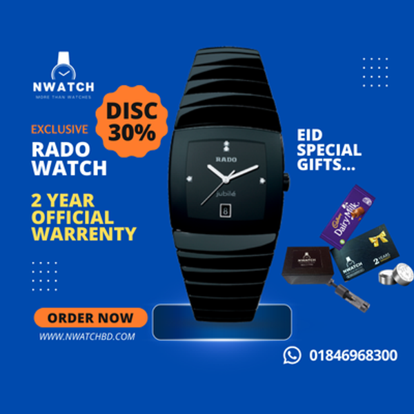 Rado integral watch full black Premium Watch.