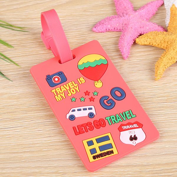 Pvc Solfe Glue Luggage Tag for Bags and Luggage
