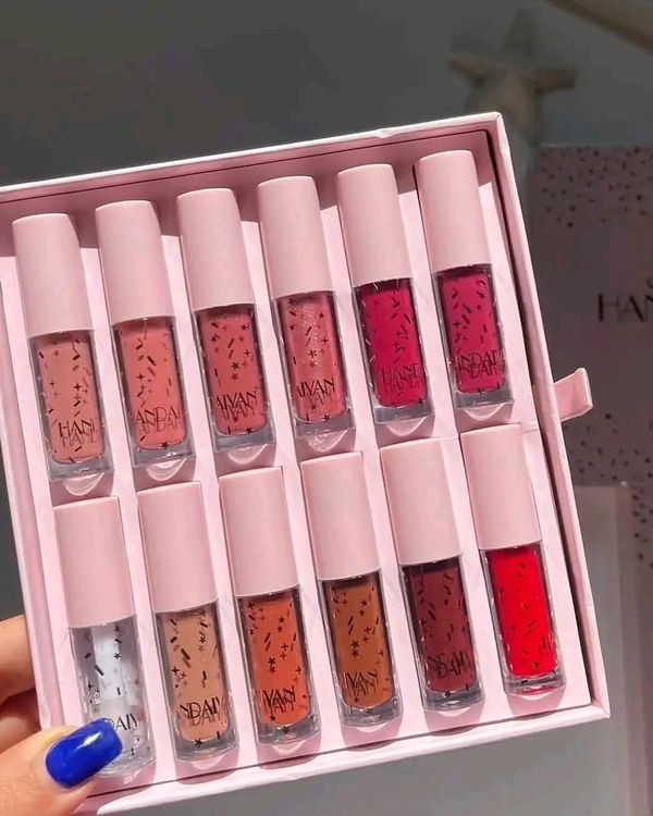 Handaiyan New 12pcs Lipgloss Set