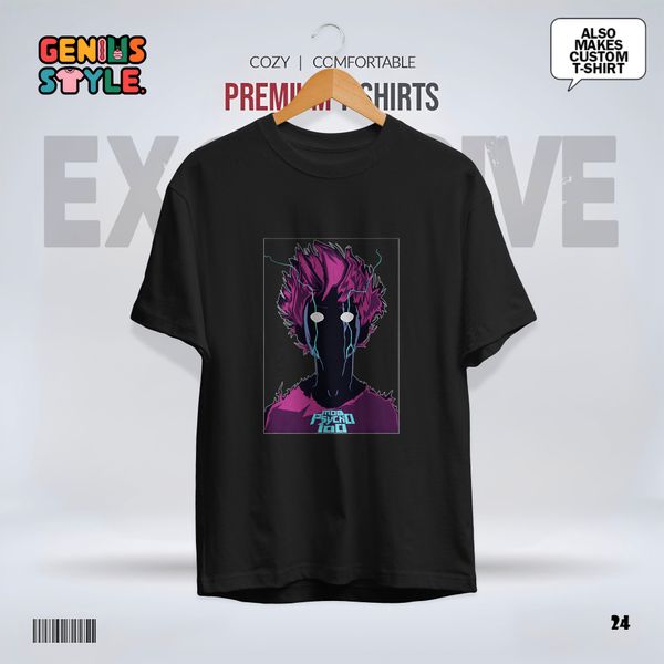 Mob Psycho 100 - Premium Drop Shoulder T-shirt - 24