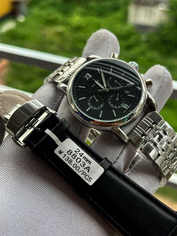 Fossil Chain With Free Leather Belt And Branded Lock AA Grade