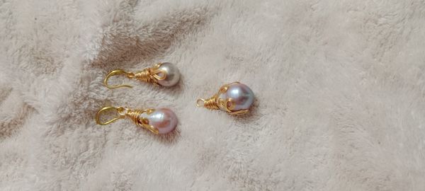 Mother pearl pendent set