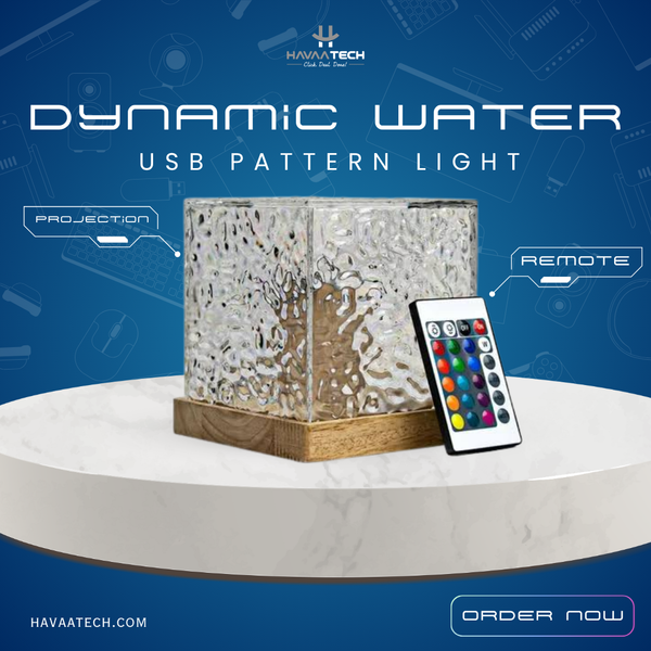 Dynamic Water Pattern Light
