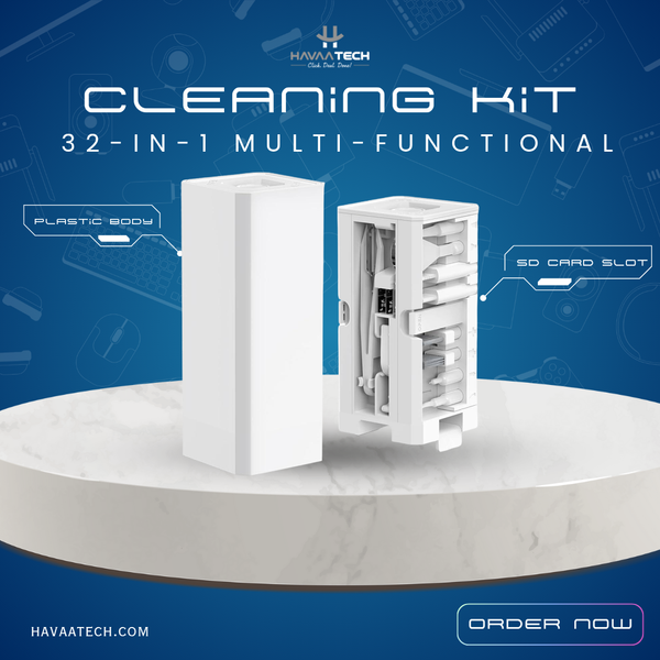 32-in-1 Multi-Functional Cleaning Kit – White