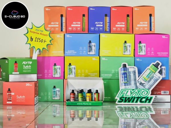 Flyto 6K Prefilled Pod System Disposable