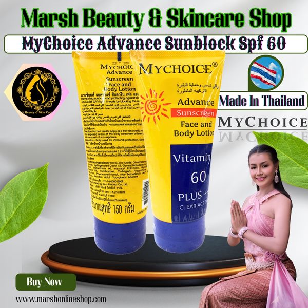 👉🔰MyChoice Advance Sunblock Spf 60 PA ++++ - Image 1