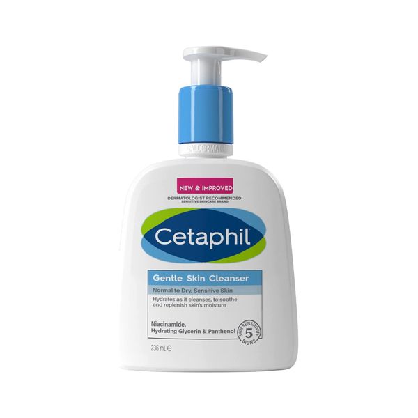 Cetaphil Gentle Skin Cleanser – Dry & Sensitive Skin (236ml)