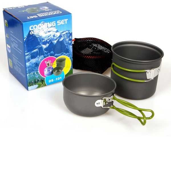 Foldable Camping Cookware Cooking Set DS-101
