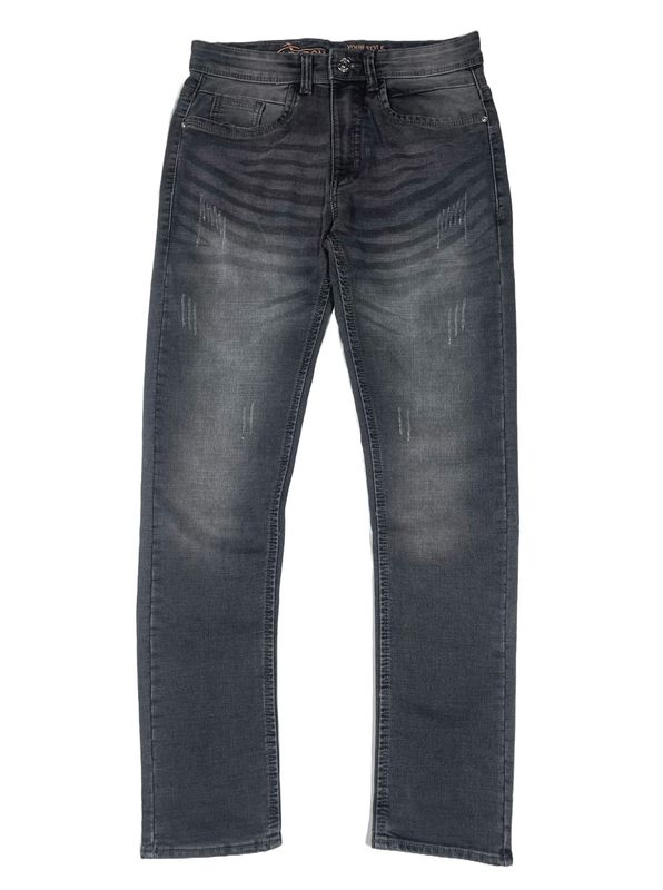 Jeans Pant - 1 Pcs Dark Ash Wash Denim  Pant- 253065