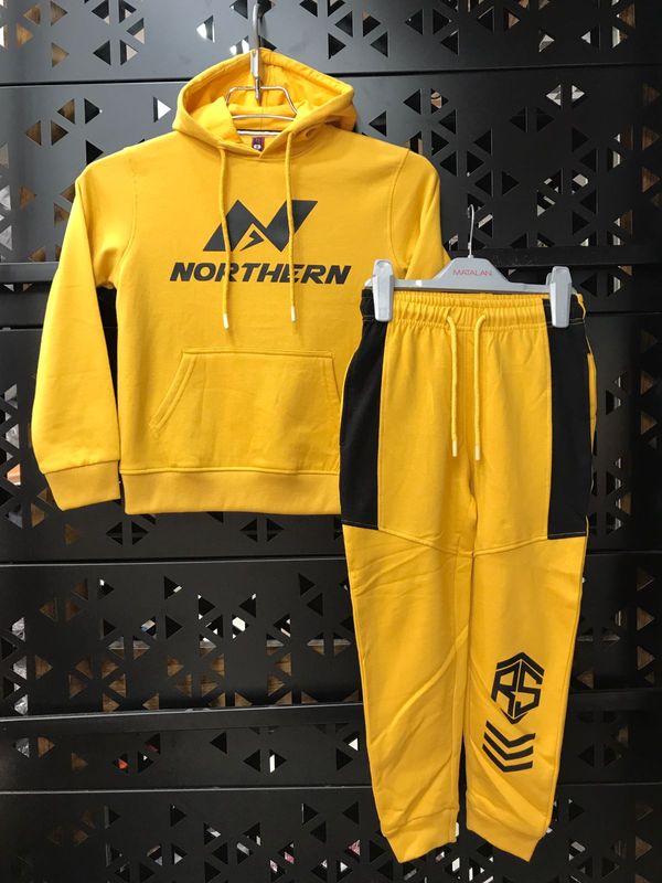 Kids Hoddie set ( RS Yellow) - Image 4