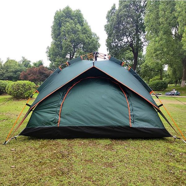 Double Layer 4 Person Automatic Tent and Canopy 4 person tent