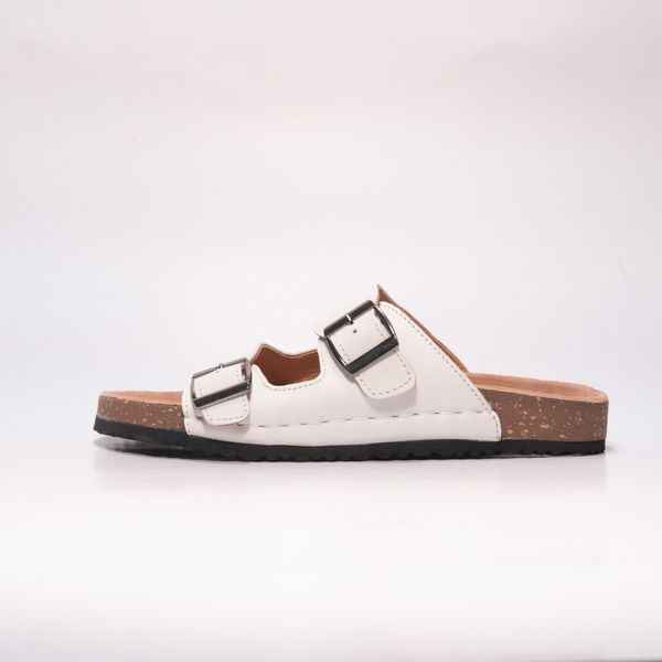 Arizona Premium Leather Sandal(White)