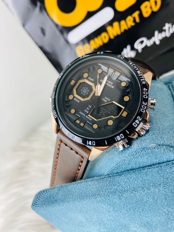 G-SHOCK || BROWN || DIGITAL PLUS ANALOG