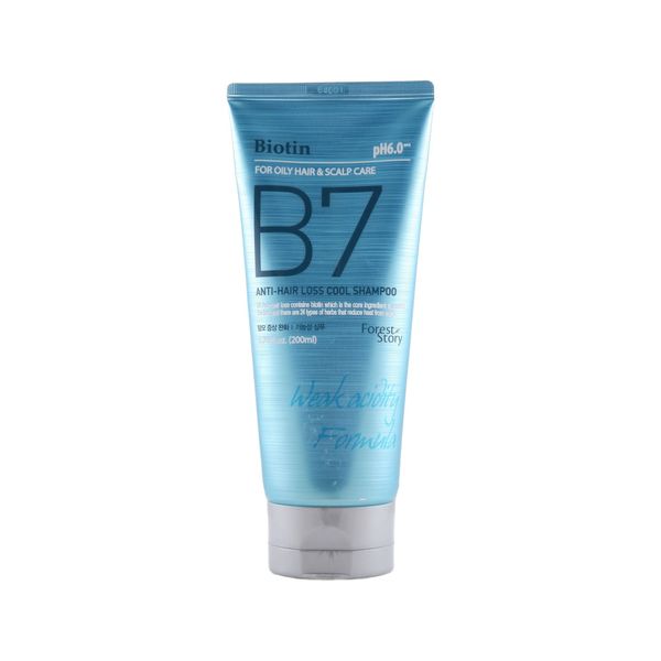 Welcos B7 Anti-Hair Loss Cool Shampoo - 200ml