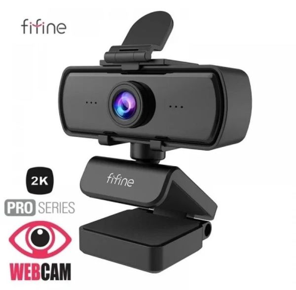 Fifine K420 Webcam 1440P, 2K Web Camera With Privacy Cover & Tripod mode in china ওয়েব ক্যামেরা ।