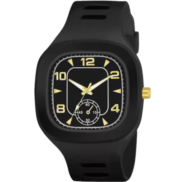 Silicone Analog Wrist Watch Quartz For Men Watch