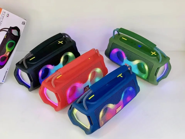 ET-313 Bluetooth Colorful Lighting Party Bass Speaker