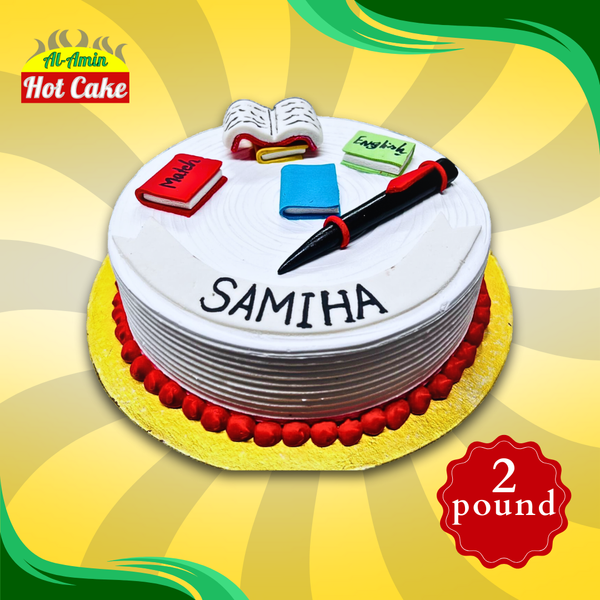 Books Theme Cake
