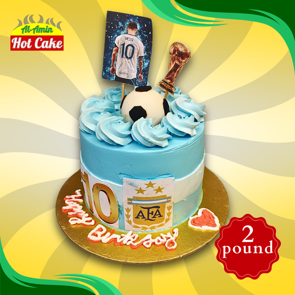 Messi Theme cake