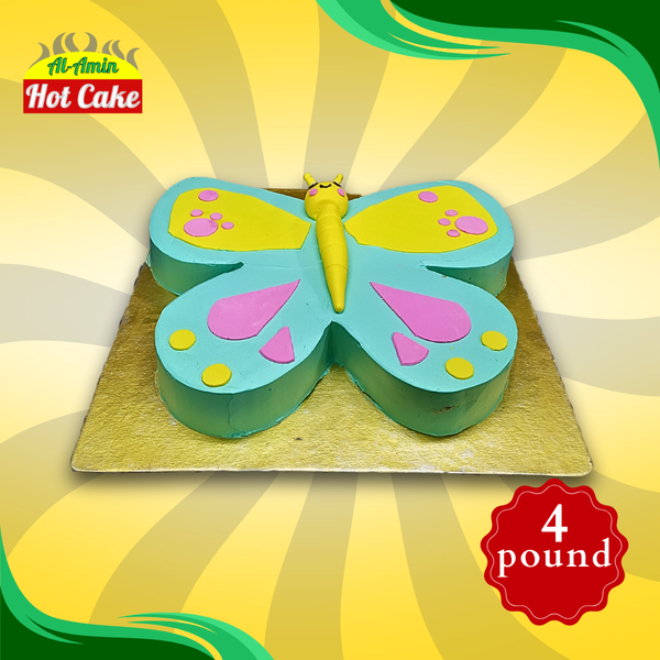 Butterfly Shape Cake