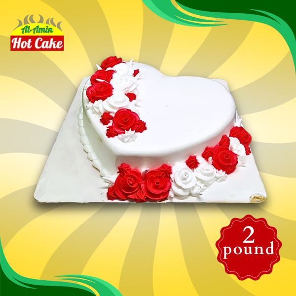 Love Shape Cake