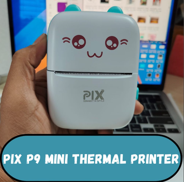 Pix P9 Mini Bluetooth Thermal Sticker Printer