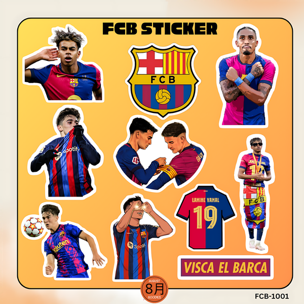 FC Barcelona stickers SET:01