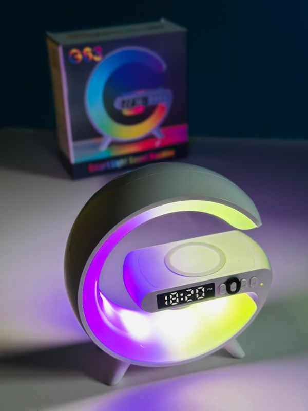 G63 Atmosphere RGB Light Bluetooth Speaker With Wireless Charging