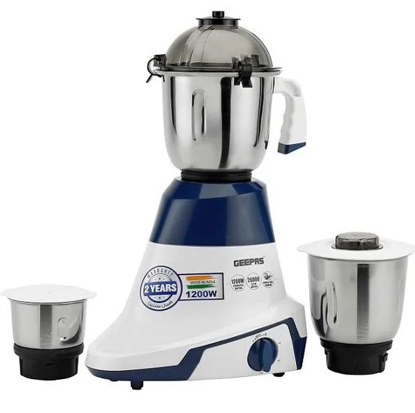 Geepas GSB44088 3 In 1 Mixer Grinder 1200W blandar ব্লেন্ডার ।