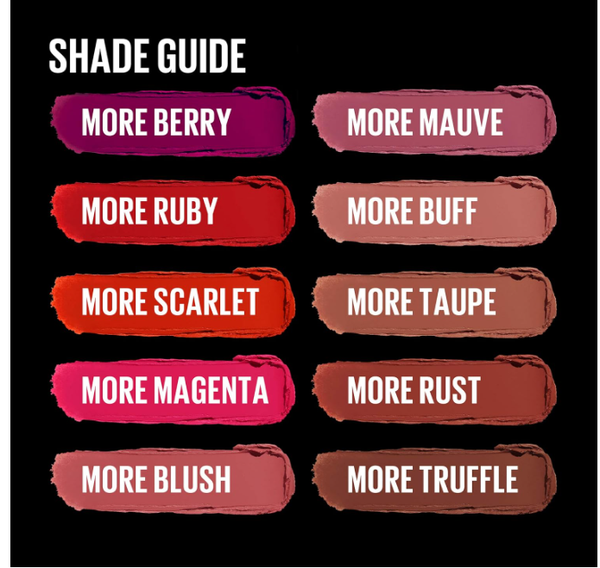 Maybelline Color Sensational Ultimatte Matte Lipstick, more scarlet 299 - Image 5