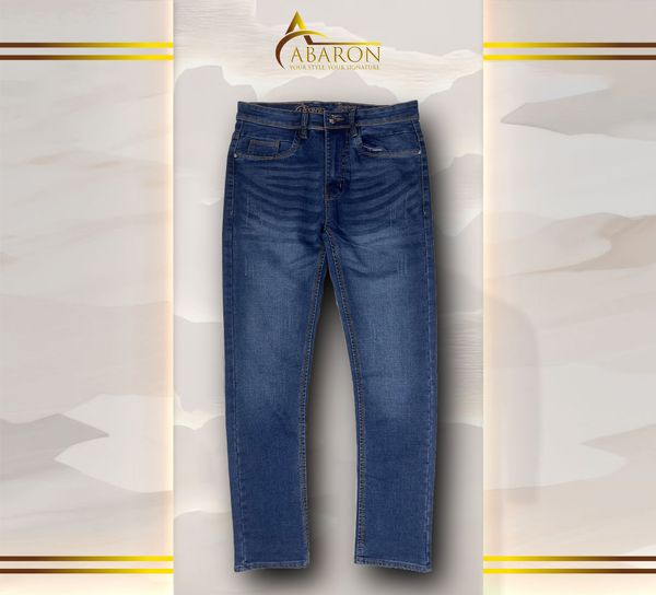 JEANS PANT -Deep Blue Wash Denim - 253064