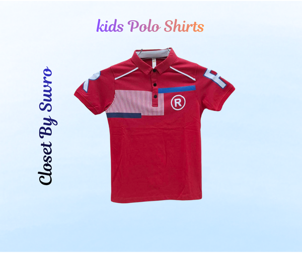 Kids Lycra Polo - Image 1