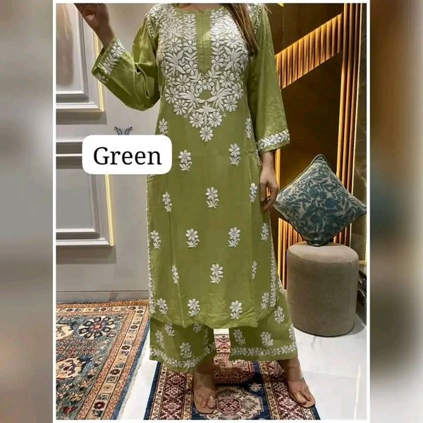 Lucknow Stitch Green