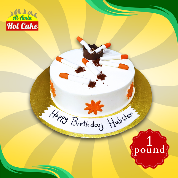 Smoking Theme Cake