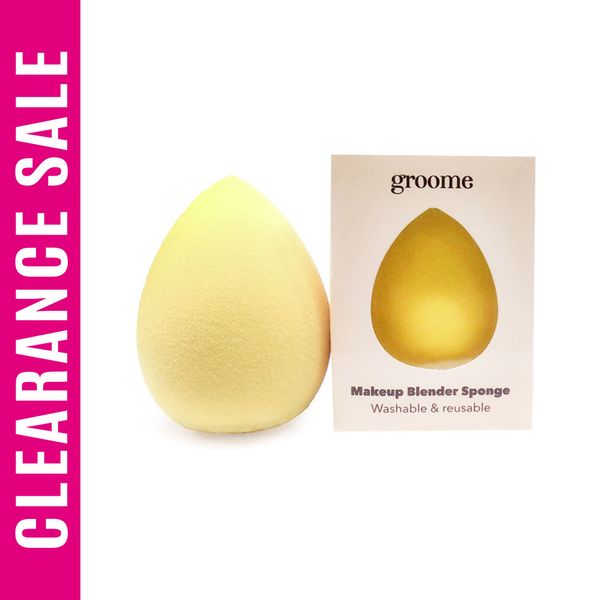 Groome Beauty Blender Sponge - Yellow