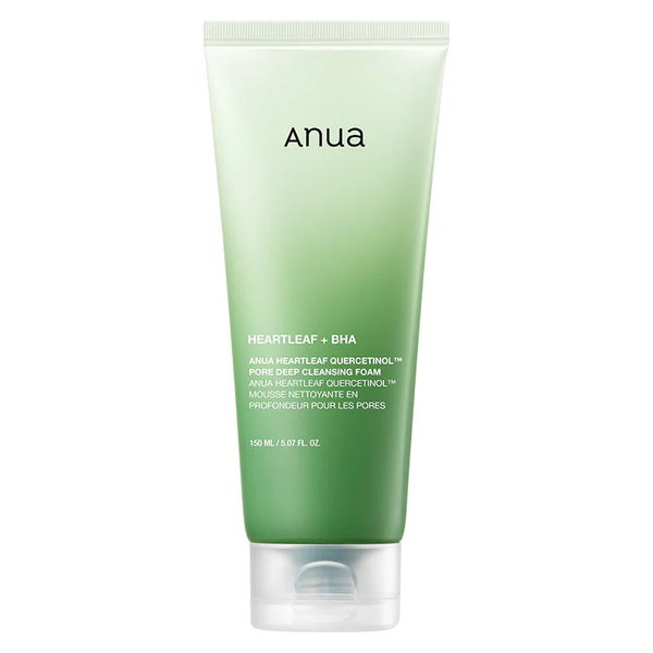 ANUA Heart Leaf Quercetinol Pore Deep Cleansing Foam 150ml - Image 2