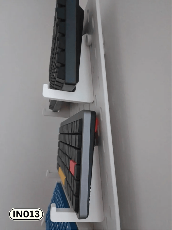 PegBoard Keyboard Display Shelf – Mechanical Keyboard Wall Holder | InDecorBD